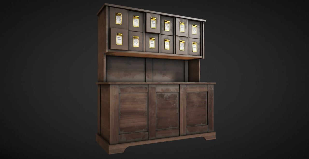 2-Wooden-Cabinet-Free-3D-Model-ArtGare-Artgare