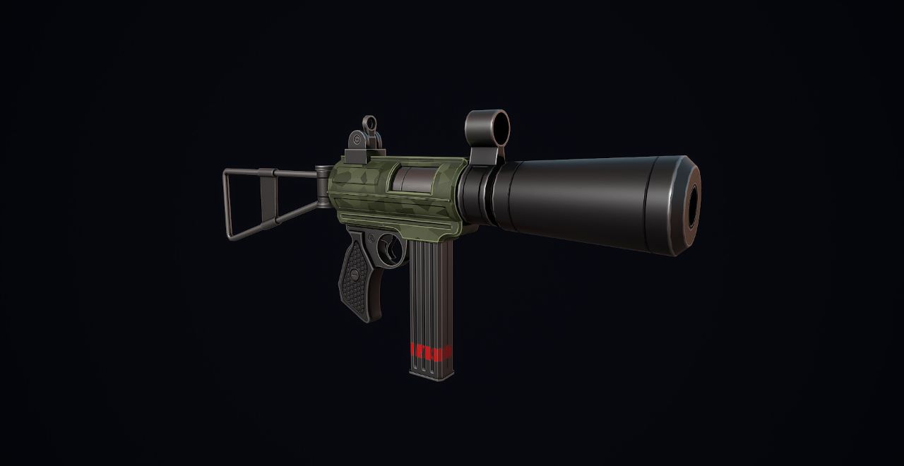 Stylized-Carbine-Gun-01-Artgare