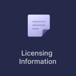 Help Center Licensing Information