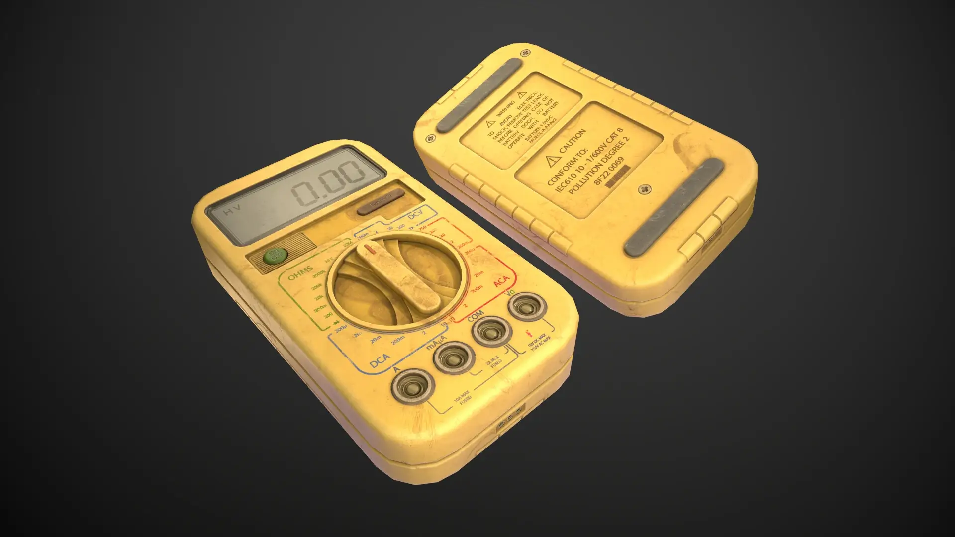 2 Multimeter Free 3D Model