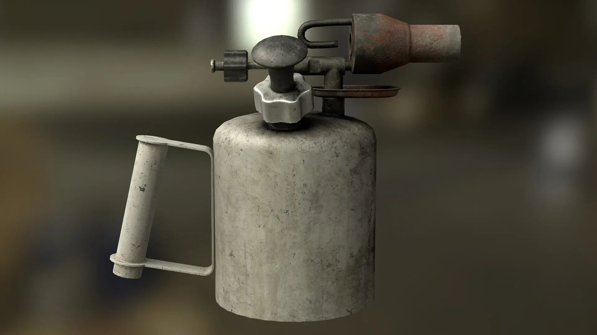 3 Blow torch Free 3D Model