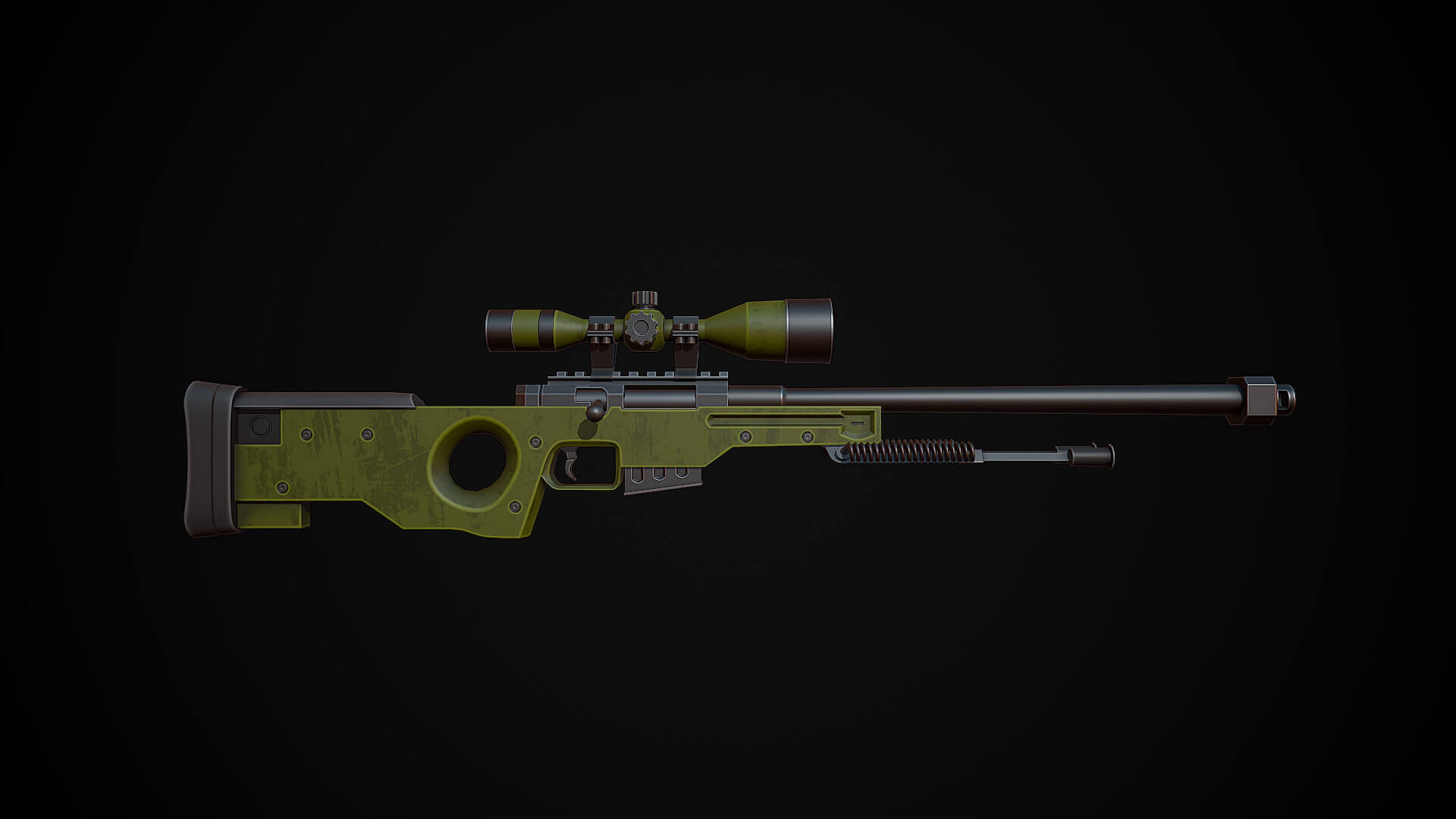 AWP Sniper Rifle 02