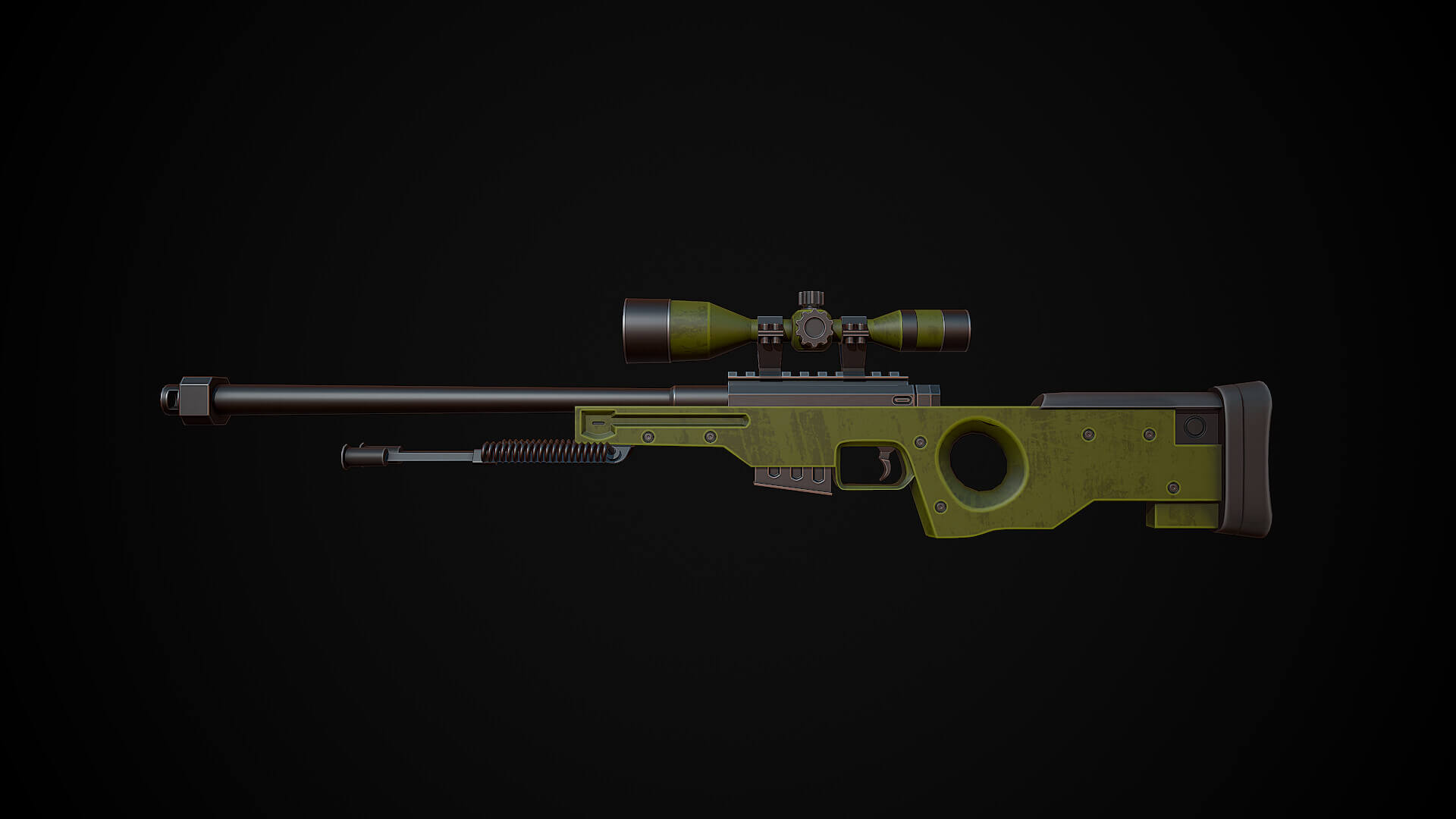 AWP Sniper Rifle 03