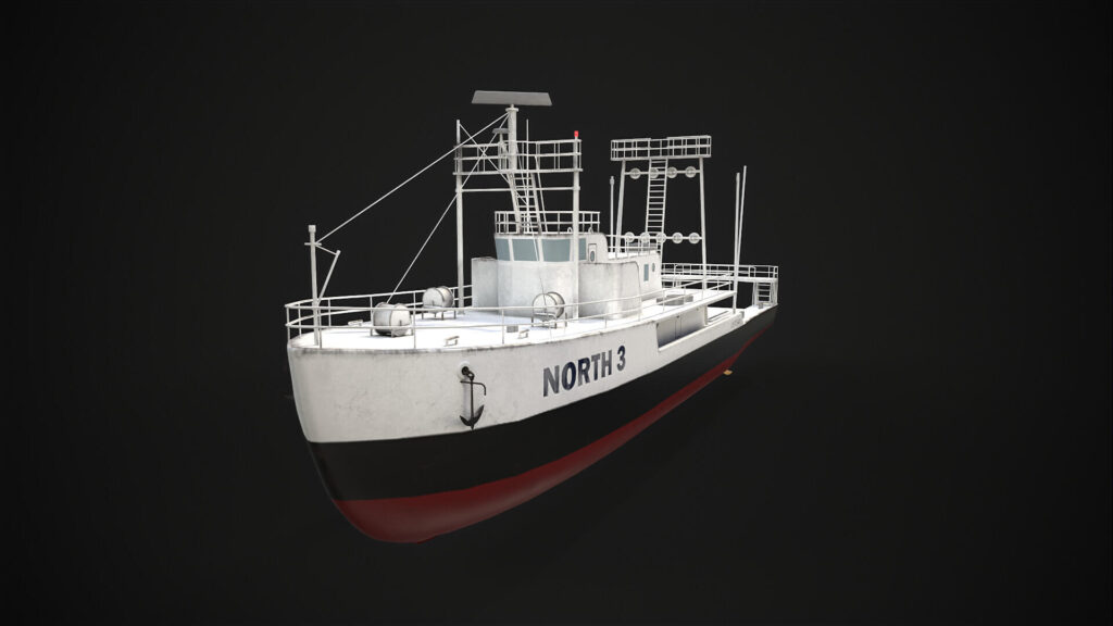 Fishing Trawler Ship 01