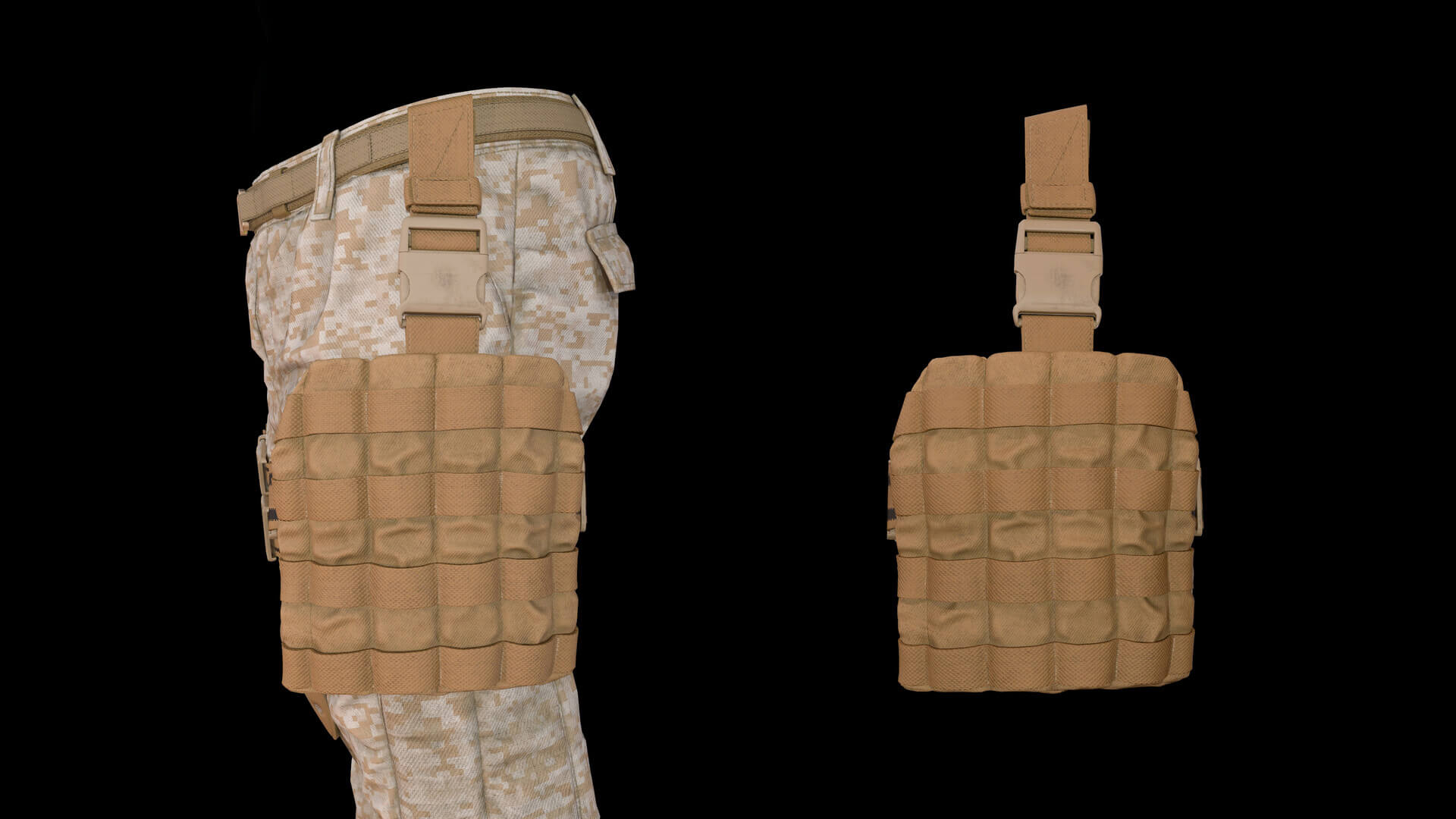 Military Drop leg bag 02