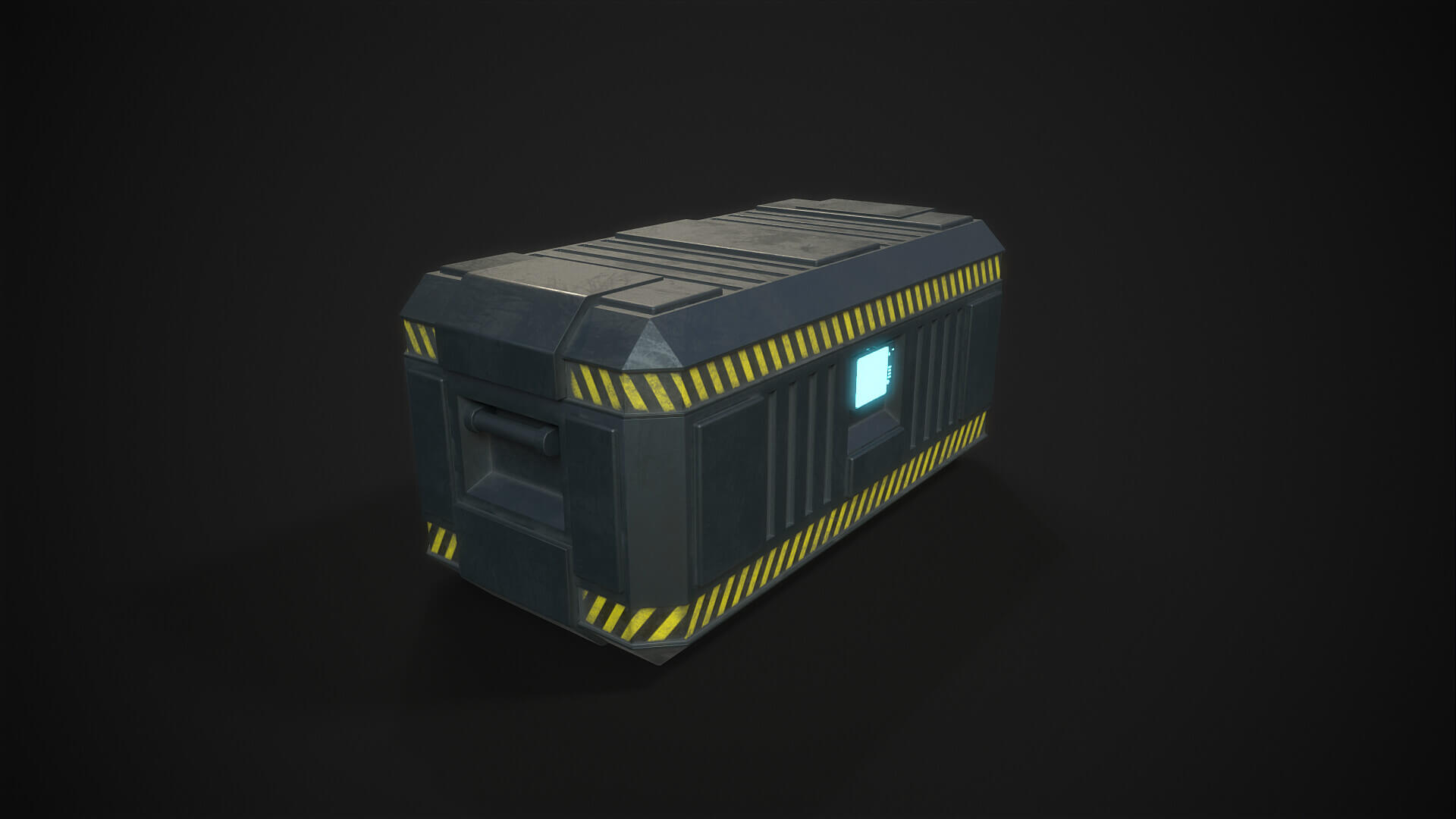Scifi Container Crate 01