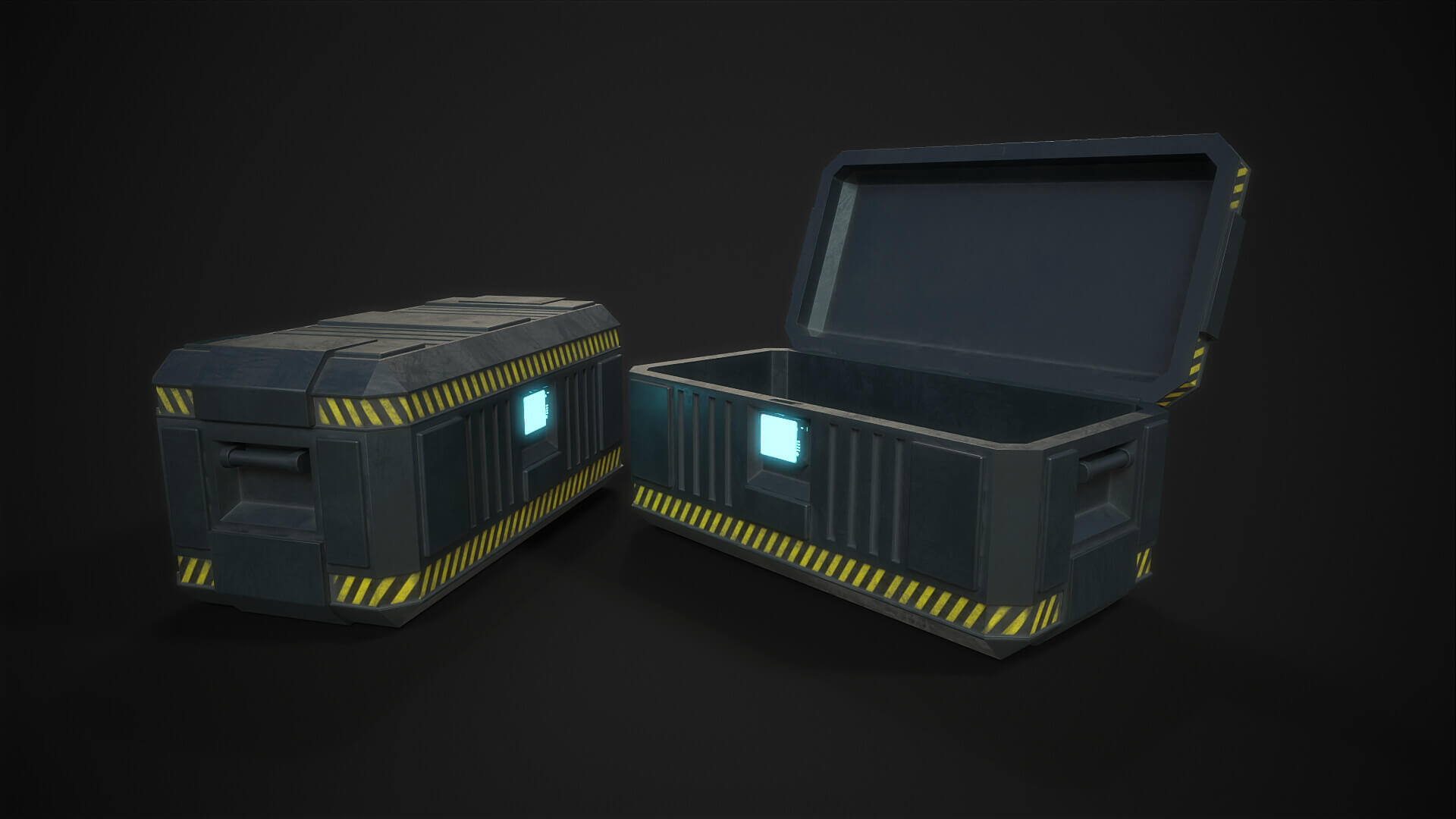 Scifi Container Crate 03