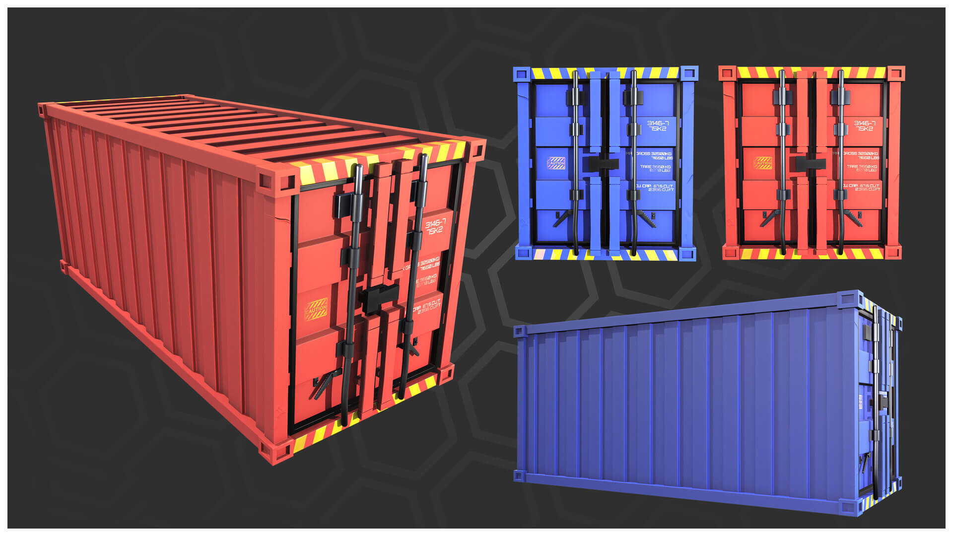 Stylized Container 02