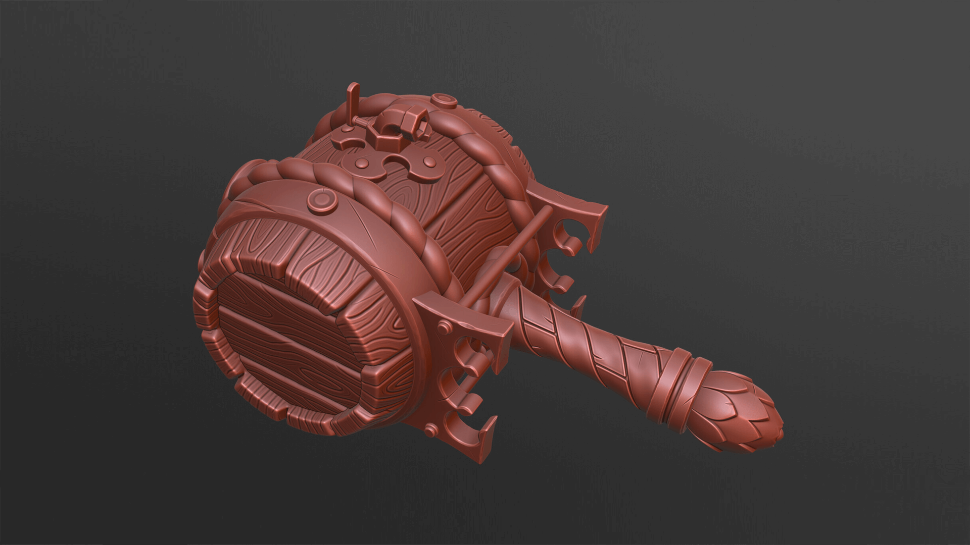 Stylized Hammer 02