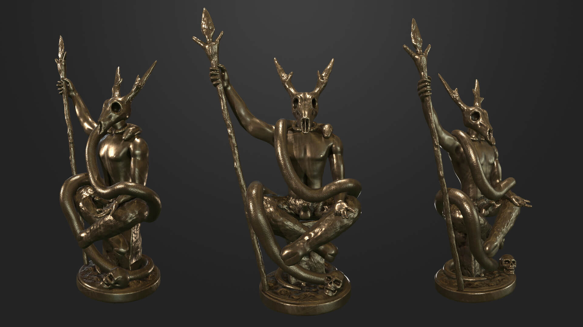 Witch Statue 01