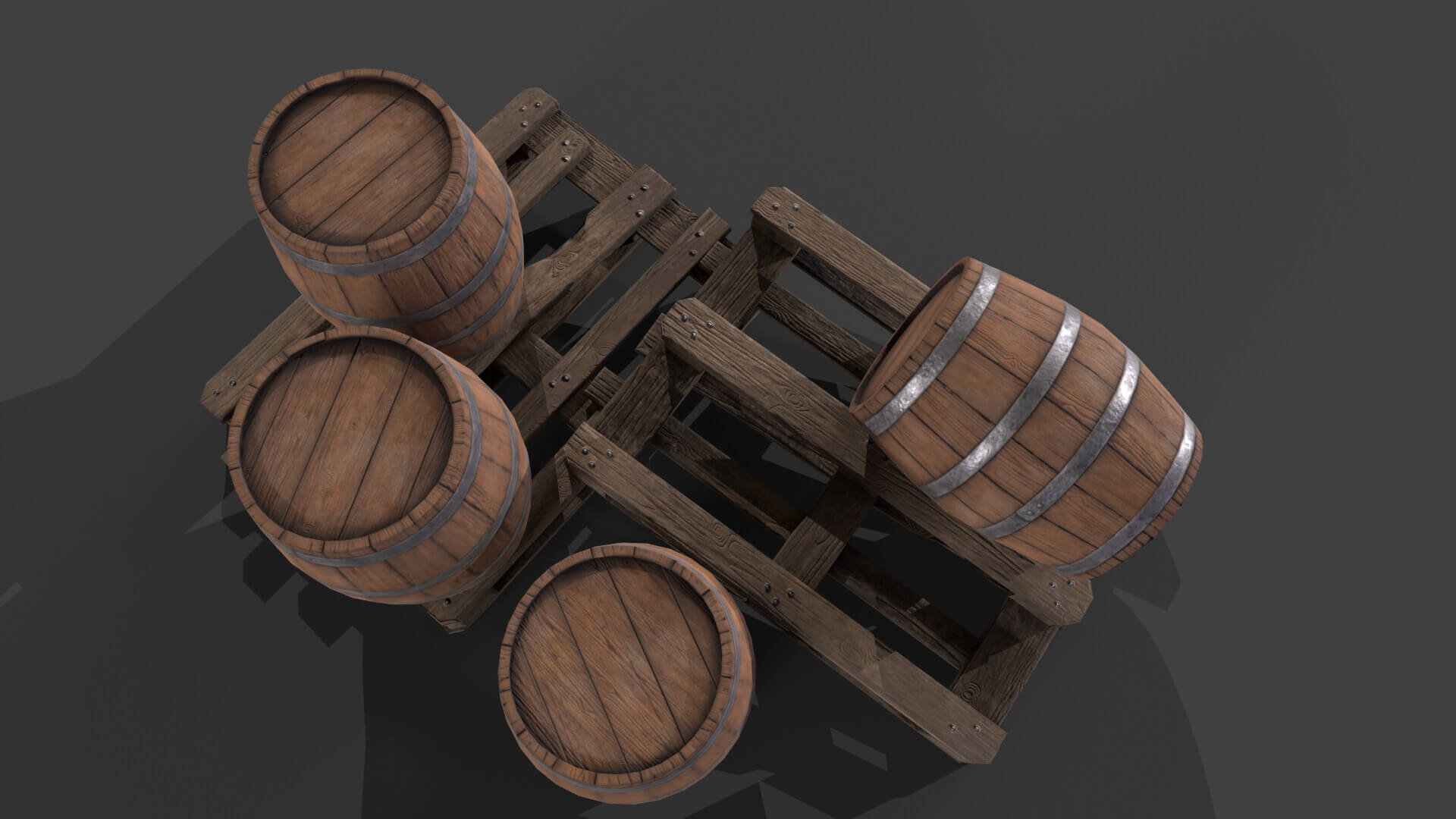 Wooden Barrel 02 1