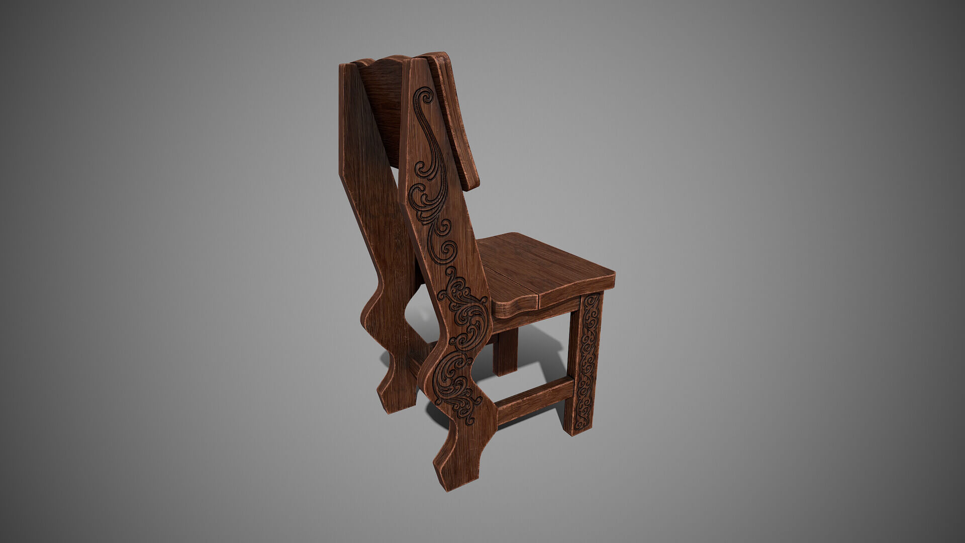Wooden Chair 02