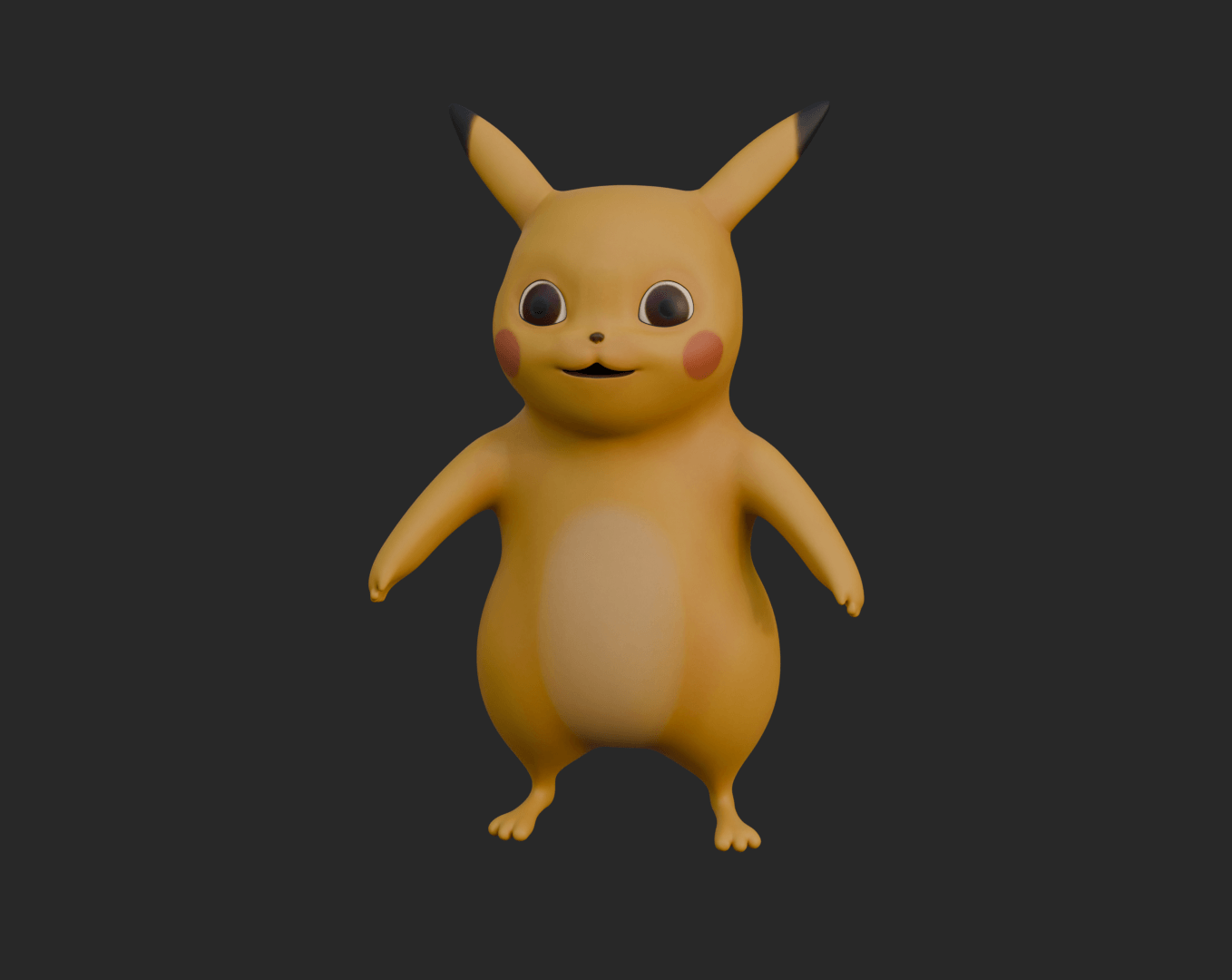 Yellow Pikachu 01