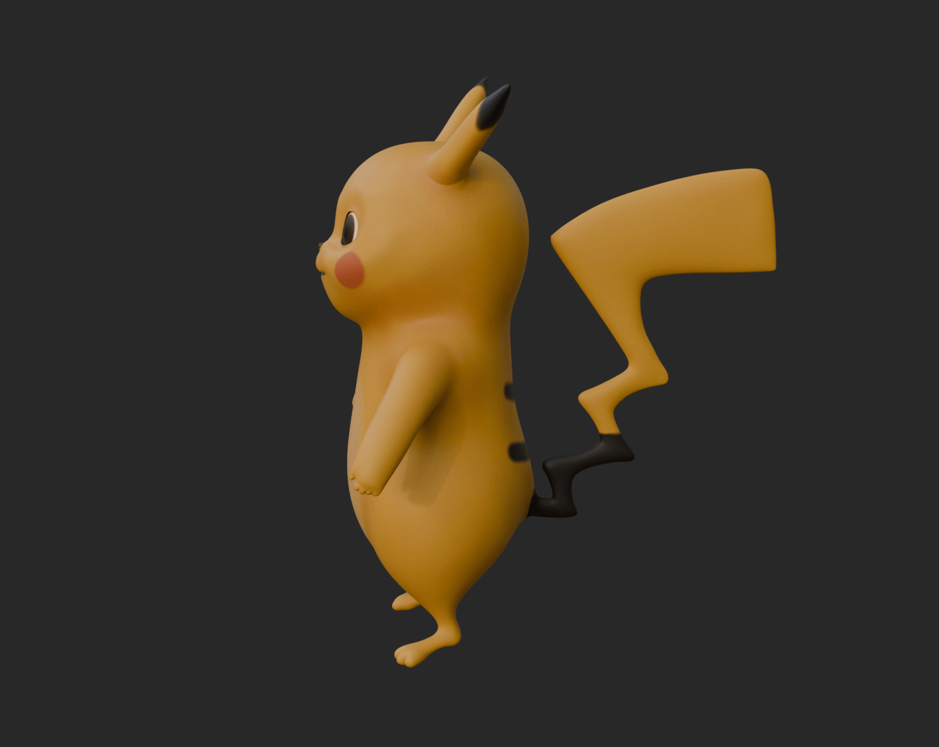 Yellow Pikachu 02