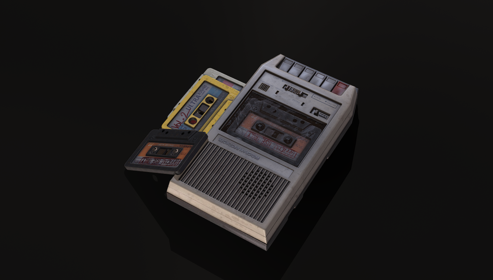 Audio Tapeplayer Rust Game 02