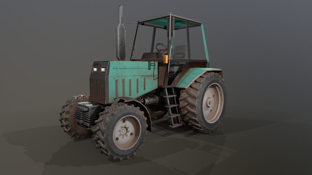 Farming Tractor 01