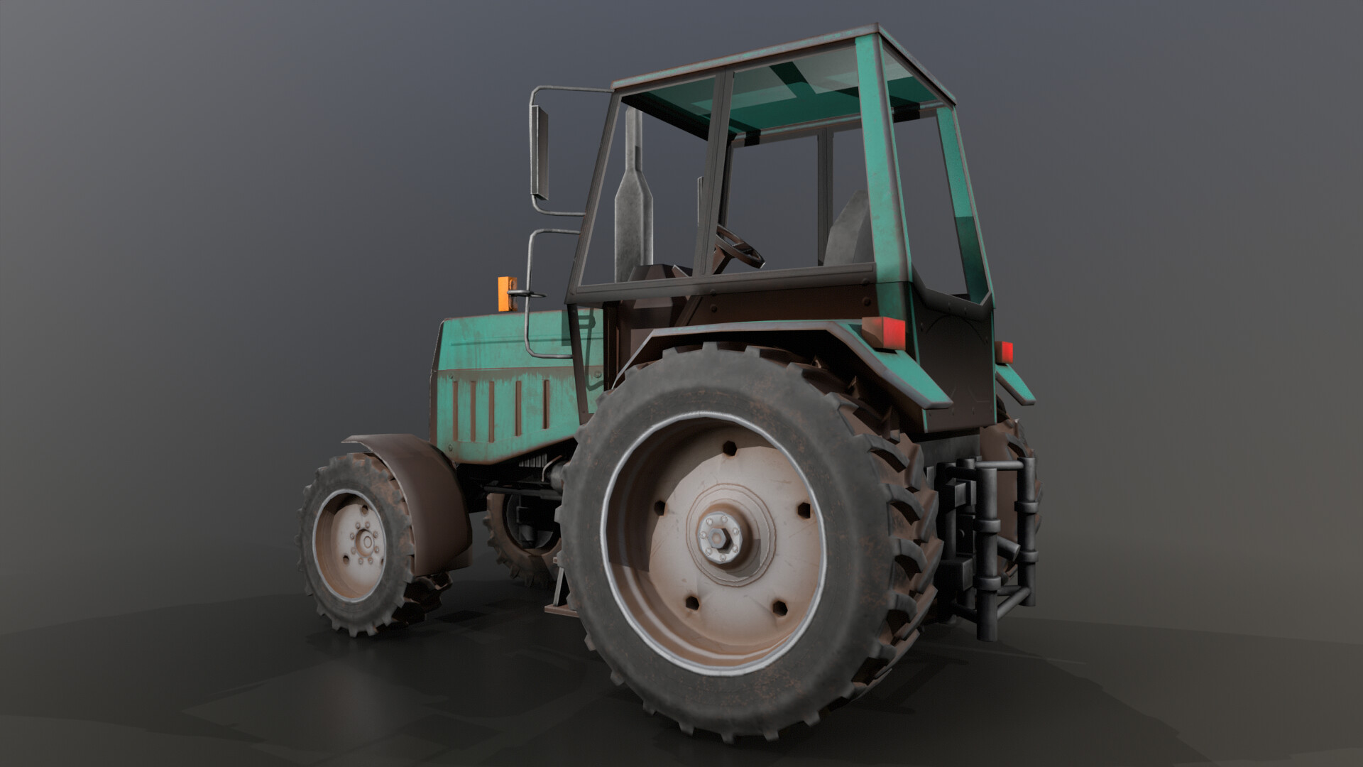 Farming Tractor 03