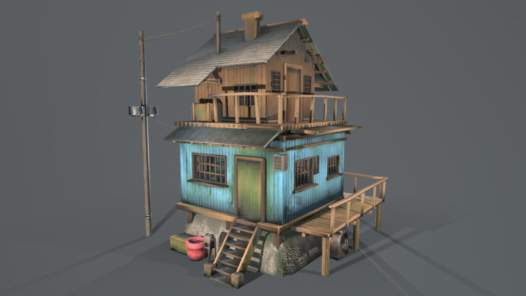 Old Wooden House 01