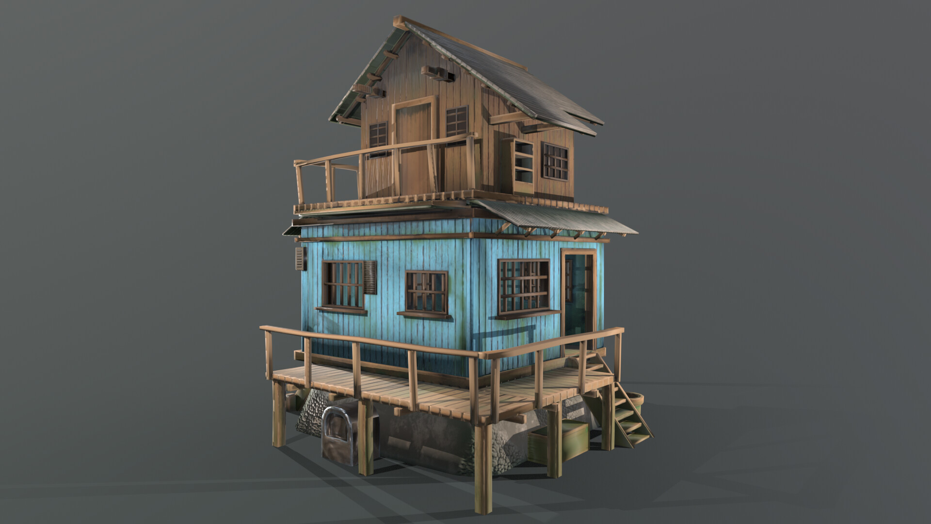 Old Wooden House 03