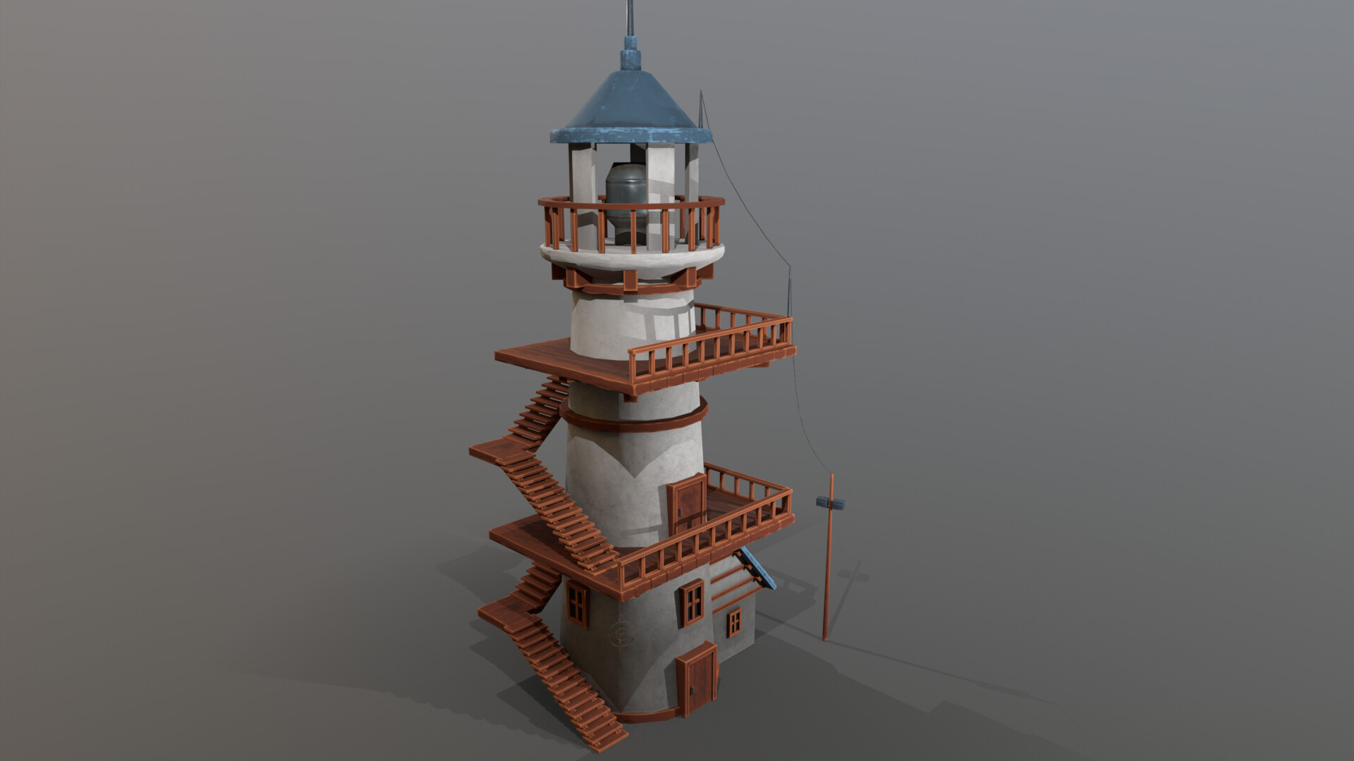 Stylized Lighthouse 02