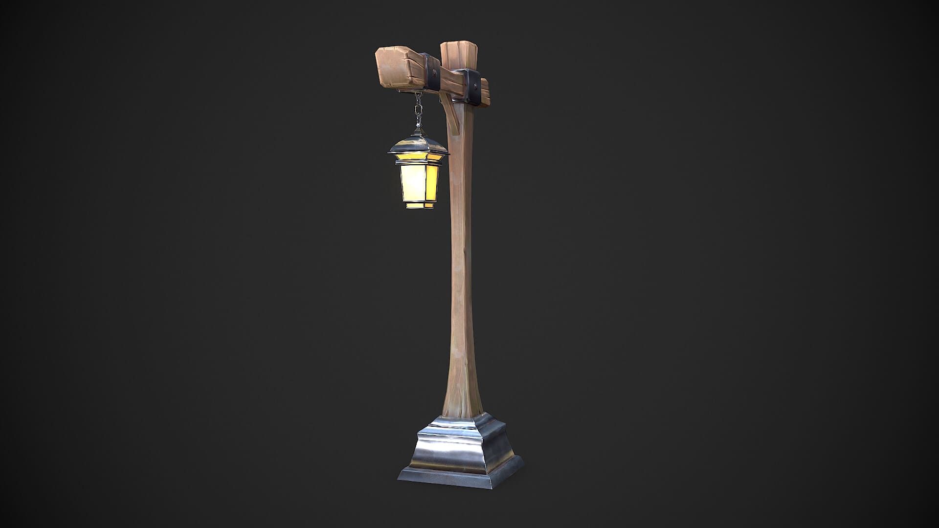 Stylized Street Lamp 02