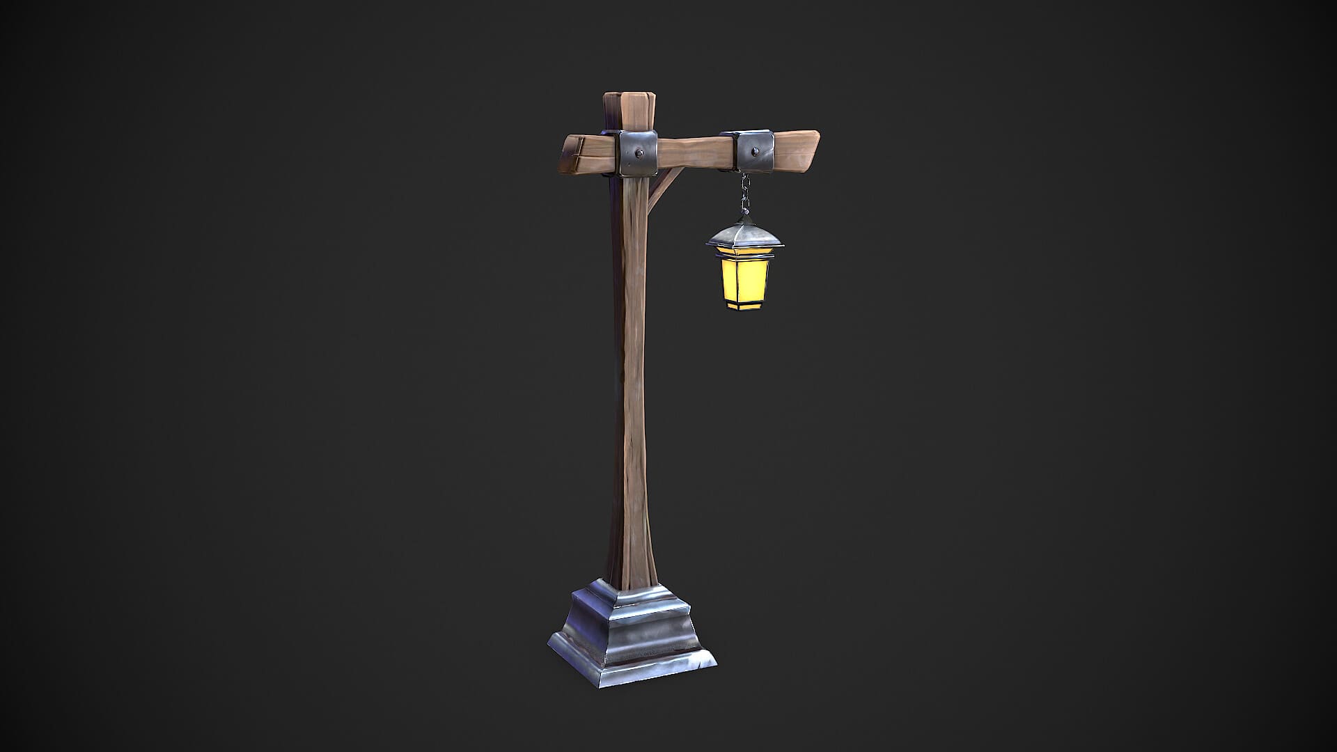 Stylized Street Lamp 03