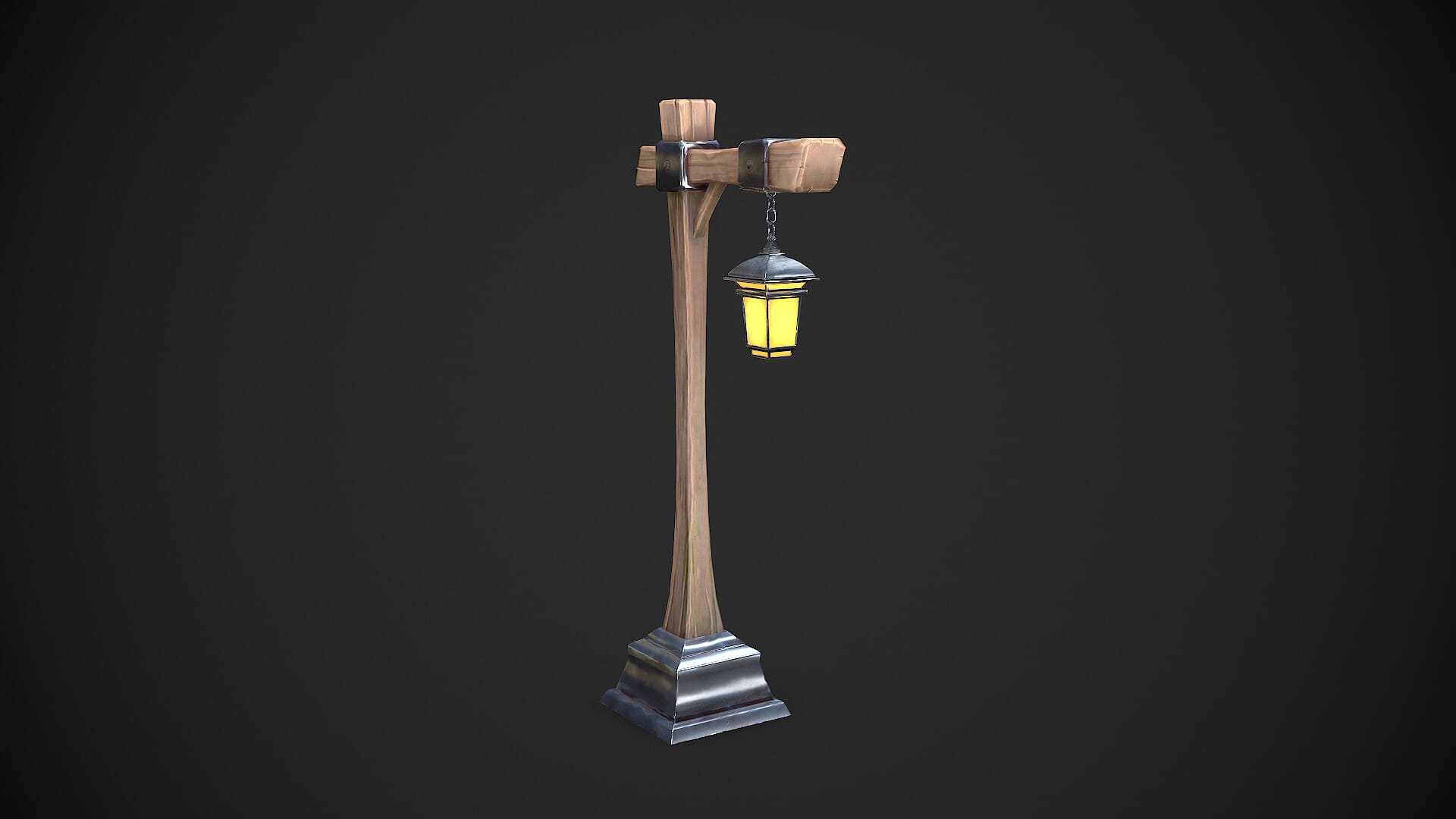 Stylized Street Lamp 04